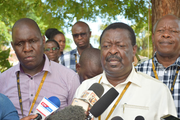 ANC leader Mudavadi faults government over heavy borrowing