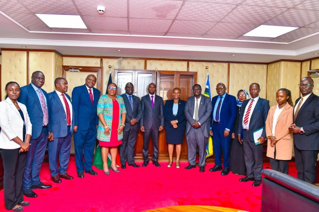 ICPAK consultative discussion with the PS State Department for Devolution, Mr. Michael Lenasalon.