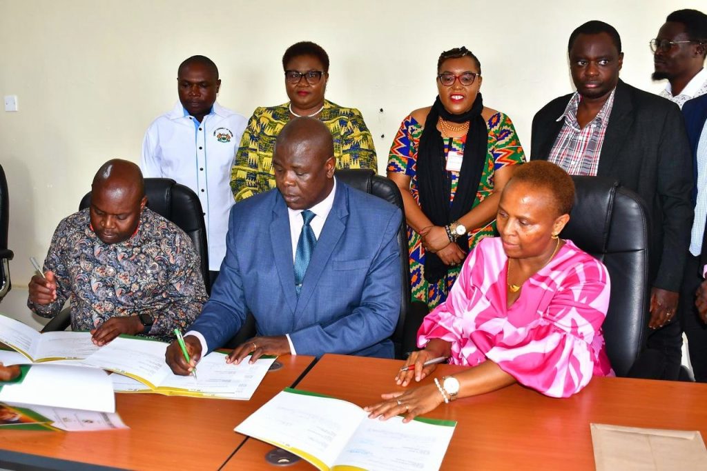 ICPAK signs an MOU with the County Assembly of Bungoma
