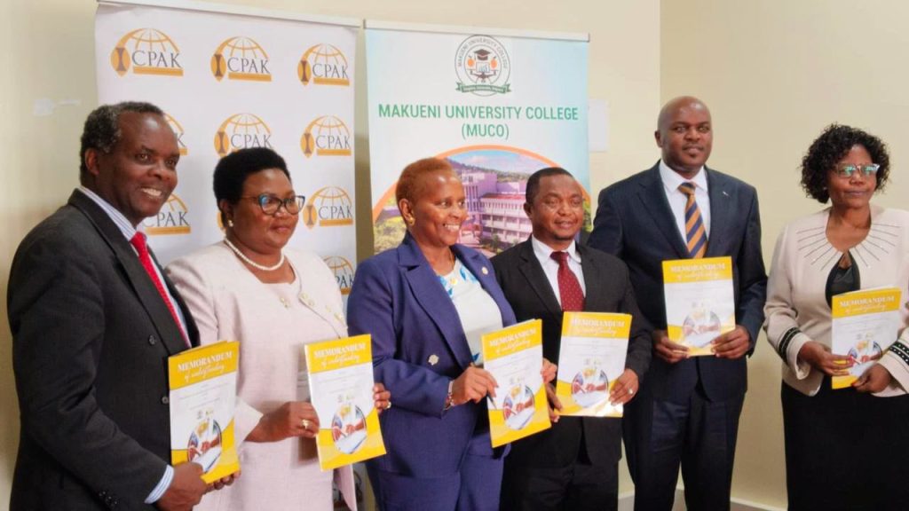 ICPAK Signs MoU with Makueni County