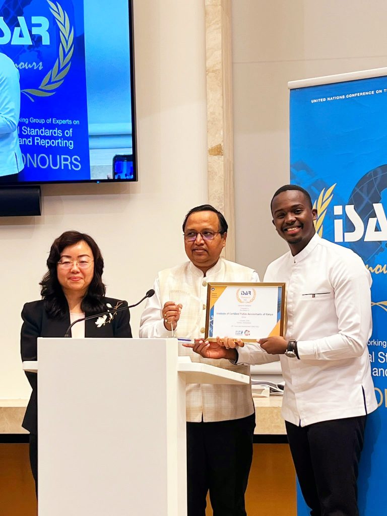 ICPAK ranks first globally in the National Category at the ISAR Honours 2026